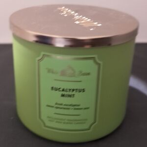 Mint Green Eucalyptus Scented Candle
